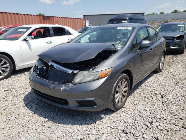 Photo 2 from auction – 2012 HONDA CIVIC EX with VIN 19XFB2F82CE099753