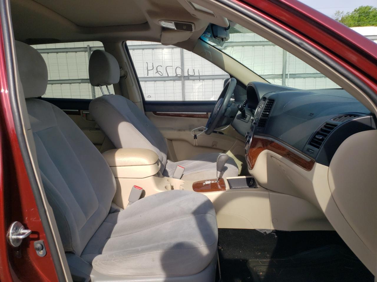 Photo 5 from auction – 2009 HYUNDAI SANTA FE G with VIN 5NMSG73D79H276118