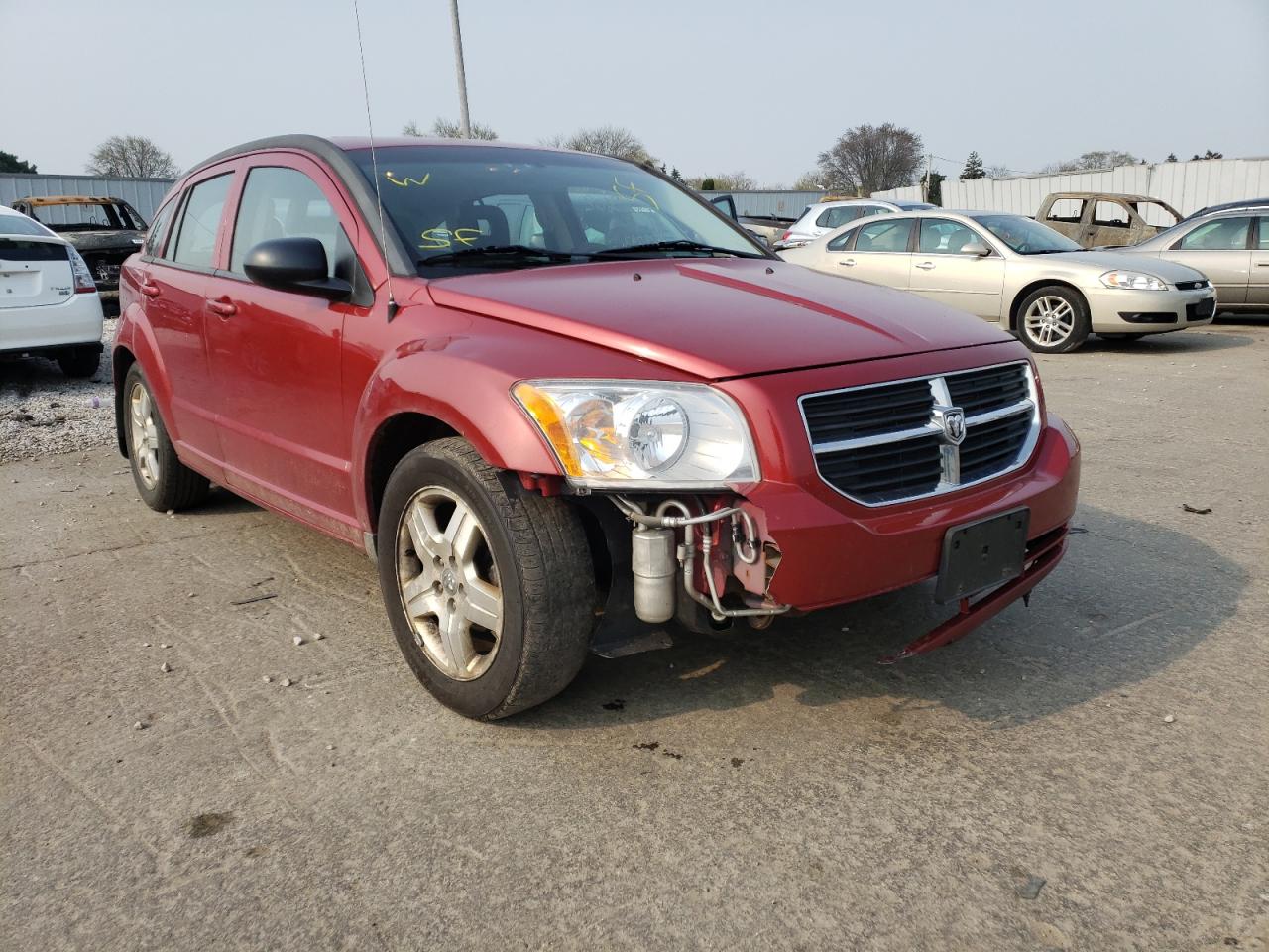 DODGE CALIBER SX 2009 with VIN 1B3HB48A49D164263 - Photo from auction