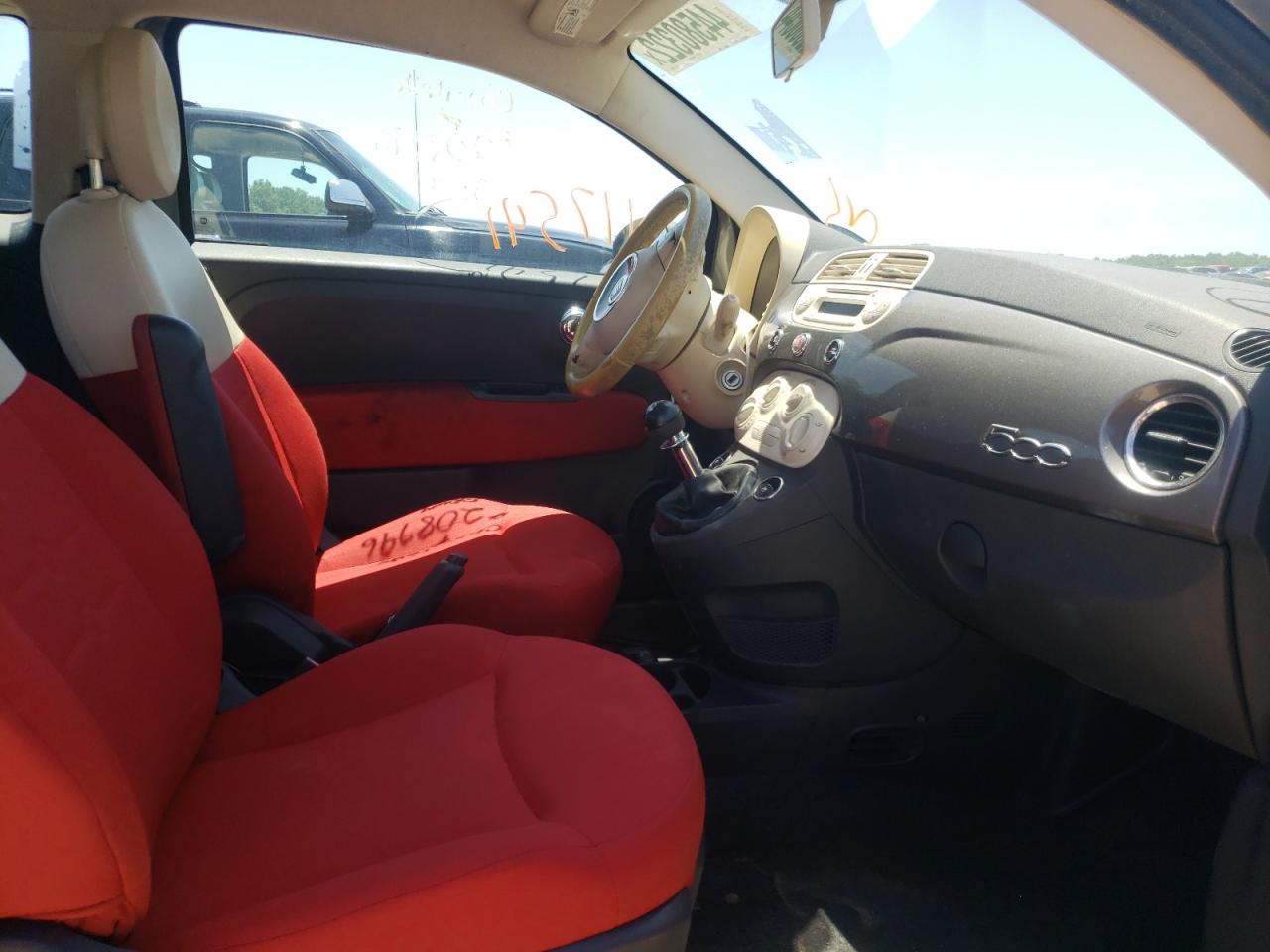 Photo 5 from auction – 2012 FIAT 500 POP with VIN 3C3CFFARXCT208796