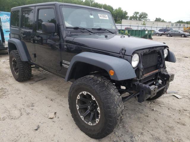 JEEP WRANGLER U 2017 with VIN 1C4BJWDG2HL554229 - Photo from auction