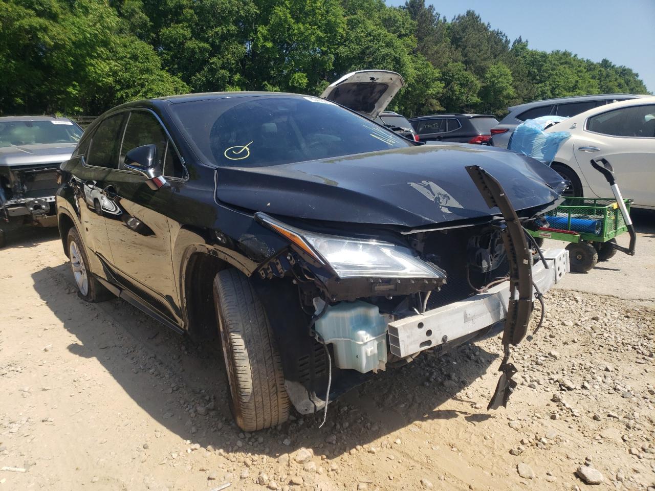 LEXUS RX 350 BAS 2017 with VIN 2T2ZZMCA1HC045521 - Photo from auction