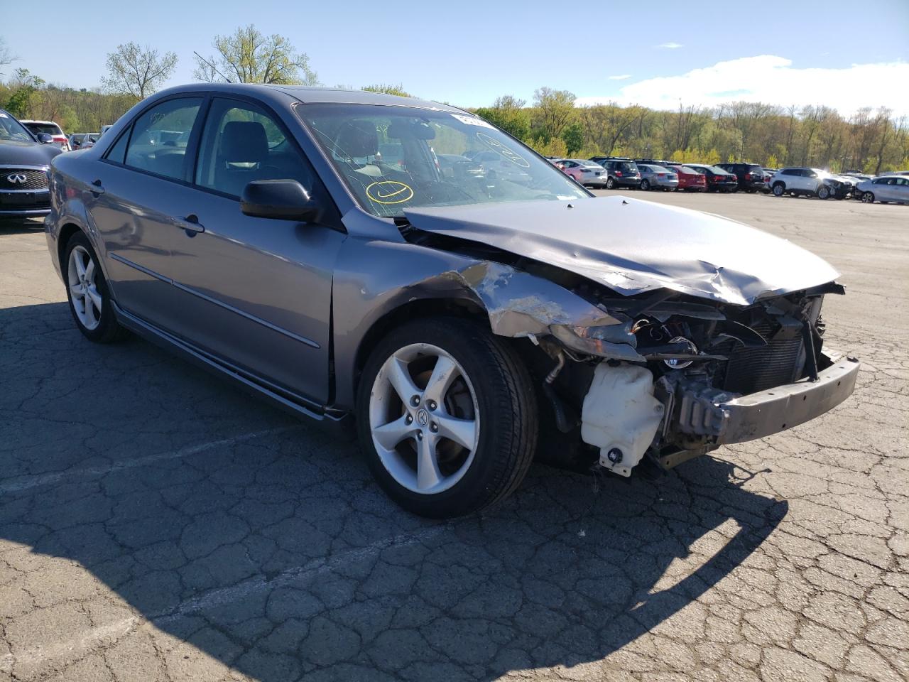 MAZDA 6 S 2007 with VIN 1YVHP80D075M25385 - Photo from auction