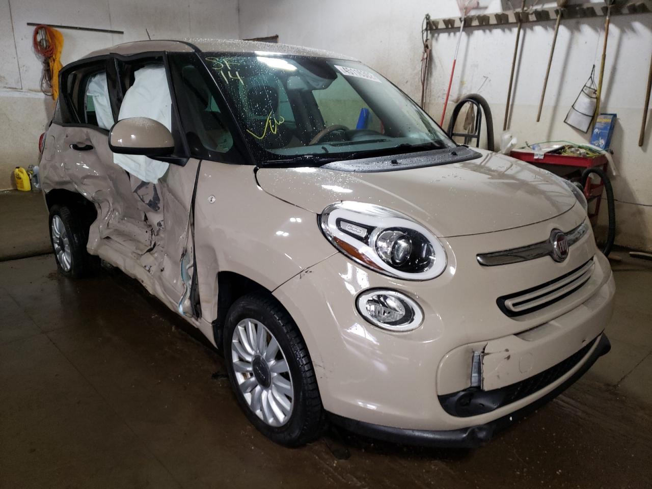 FIAT 500L EASY 2014 with VIN ZFBCFABH5EZ027575 - Photo from auction