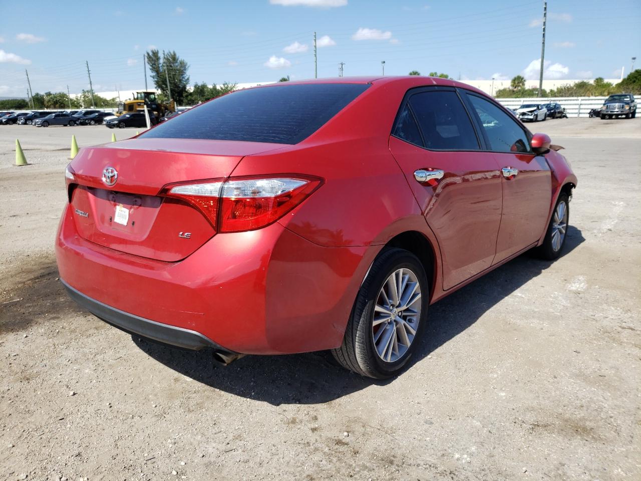 Photo 4 from auction – 2015 TOYOTA COROLLA L with VIN 2T1BURHE7FC450275