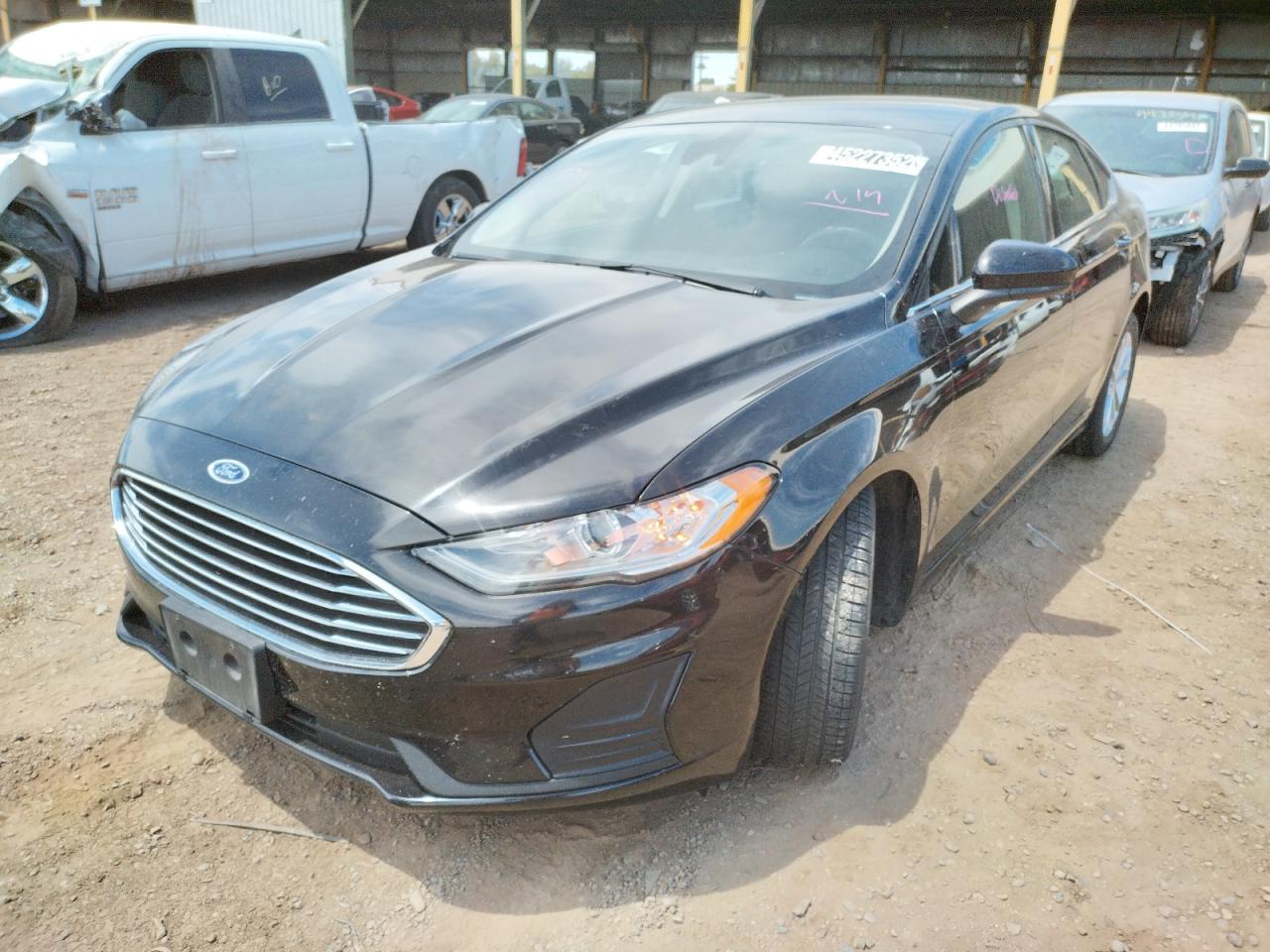 Photo 2 from auction – 2020 FORD FUSION SE with VIN 3FA6P0HD5LR113210