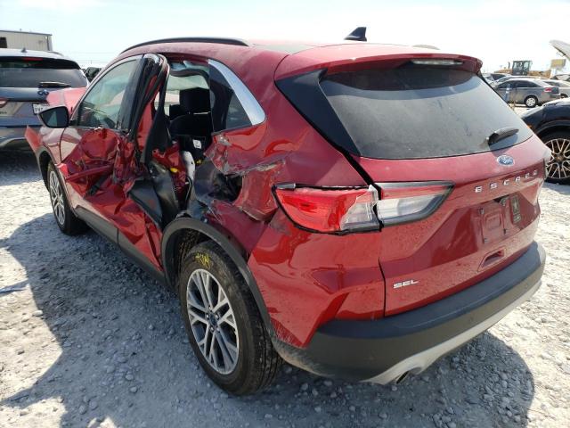 Photo 3 from auction – 2021 FORD ESCAPE SEL with VIN 1FMCU0H61MUA09763