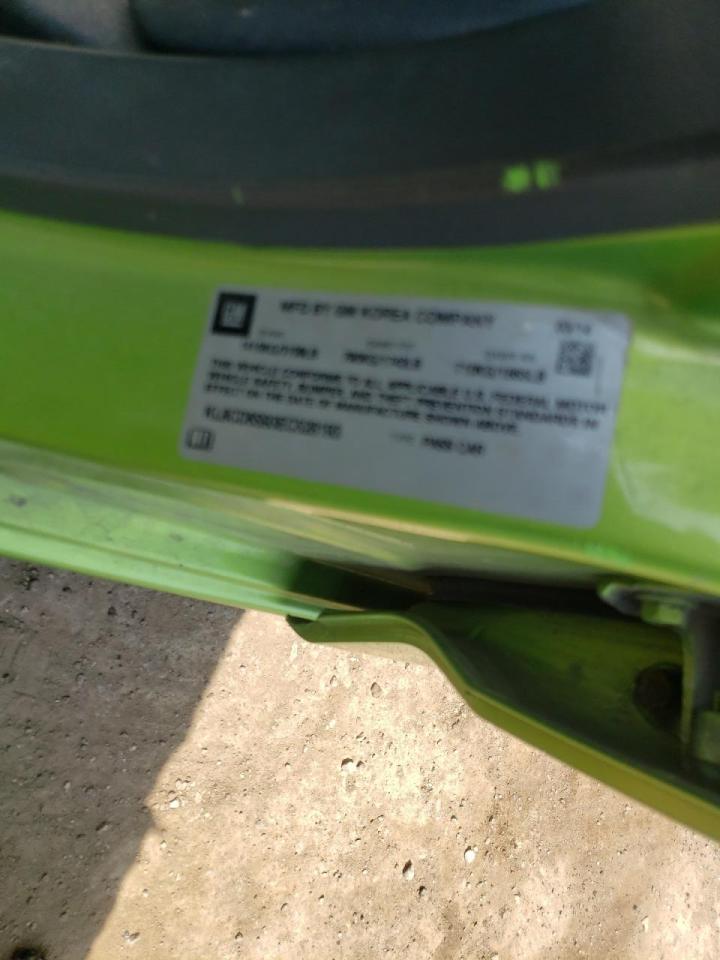 صورة رقم 10 من المزاد - 2014 CHEVROLET SPARK 1LT مع VIN KL8CD6S93EC528193