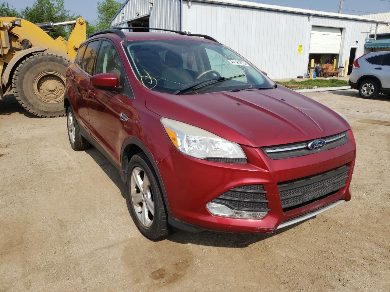 FORD ESCAPE SE 2013 with VIN 1FMCU9GX3DUD52654 - Photo from auction