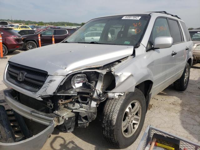 Photo 2 from auction – 2004 HONDA PILOT EXL with VIN 2HKYF18684H512016