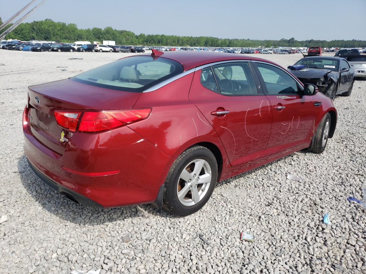 Photo 4 from auction – 2014 KIA OPTIMA LX with VIN 5XXGM4A70EG282779