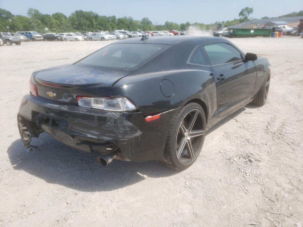 Photo 4 from auction – 2014 CHEVROLET CAMARO LS with VIN 2G1FA1E30E9186547