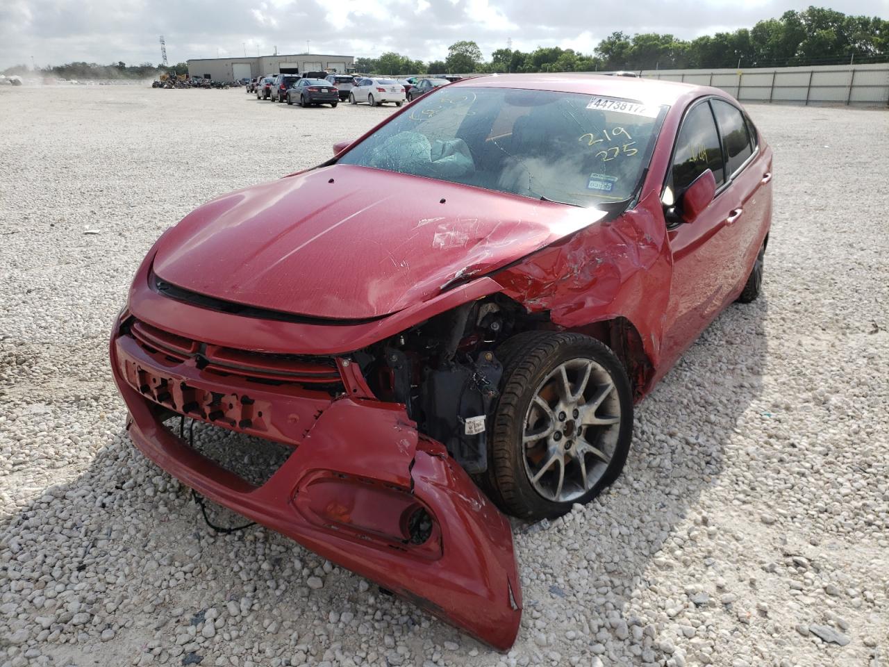 Photo 2 from auction – 2013 DODGE DART SXT with VIN 1C3CDFBA7DD219275