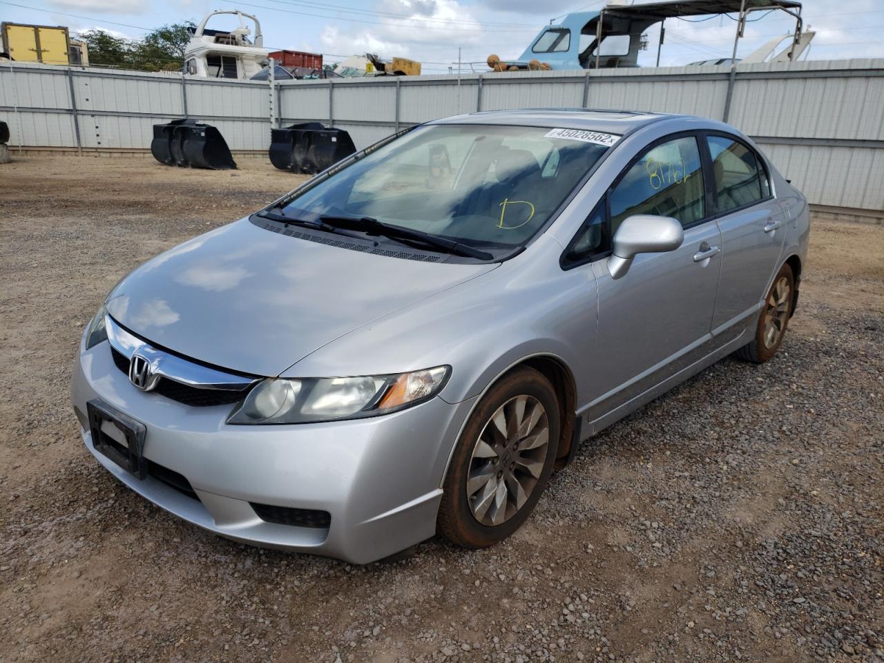 Photo 2 from auction – 2010 HONDA CIVIC EXL with VIN 19XFA1F98AE037549