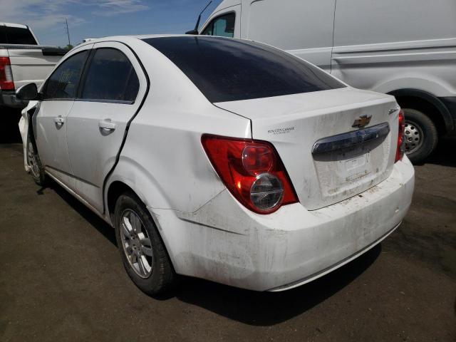 Photo 3 from auction – 2014 CHEVROLET SONIC LT with VIN 1G1JC5SH4E4106360
