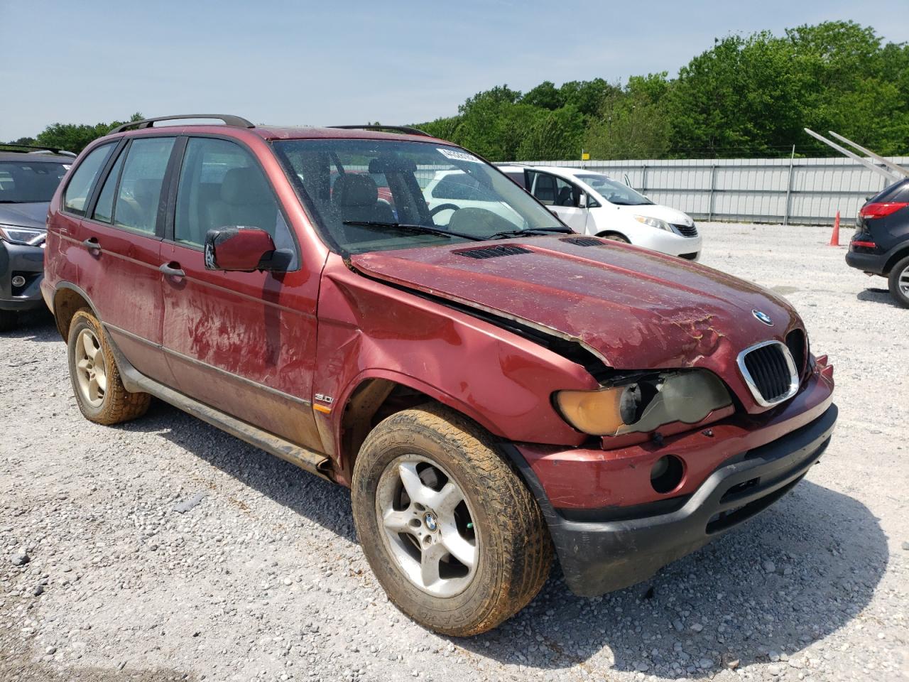 Photo 1 from auction – 2002 BMW X5 3.0I with VIN 5UXFA53542LV71356