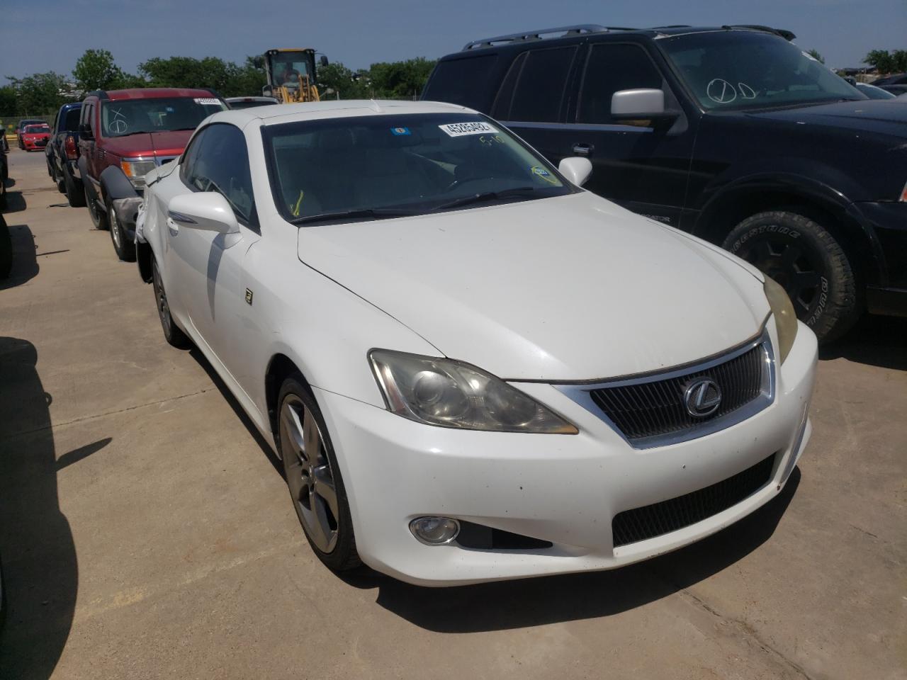 LEXUS IS 250 2010 with VIN JTHFF2C28A2506987 - Photo from auction