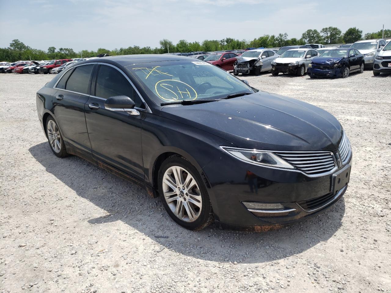 LINCOLN MKZ 2014 with VIN 3LN6L2GK8ER828126 - Photo from auction