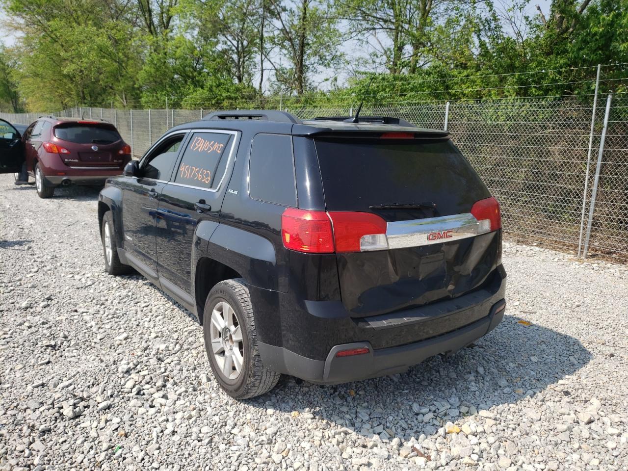 Photo 3 from auction – 2012 GMC TERRAIN SL with VIN 2GKALSEK3C6362860
