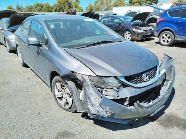 HONDA CIVIC LX 2013 with VIN 19XFB2E59DE064507 - Photo from auction