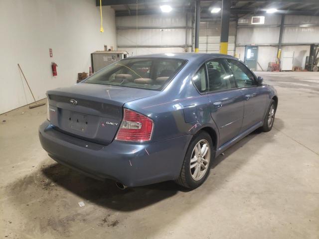 Photo 4 from auction – 2005 SUBARU LEGACY 2.5 with VIN 4S3BL616457228569