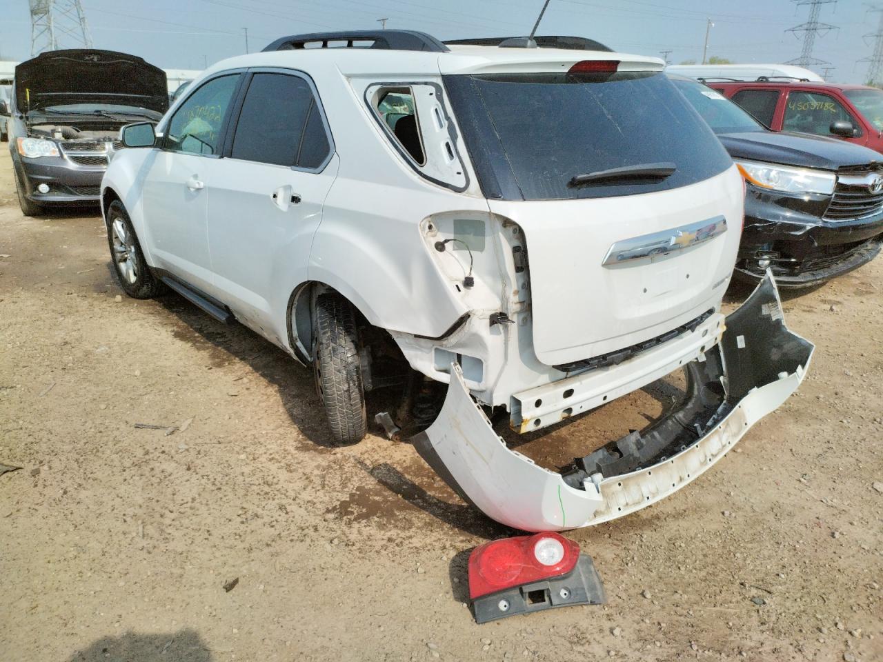 Photo 3 from auction – 2015 CHEVROLET EQUINOX LT with VIN 2GNALBEK3F1108358
