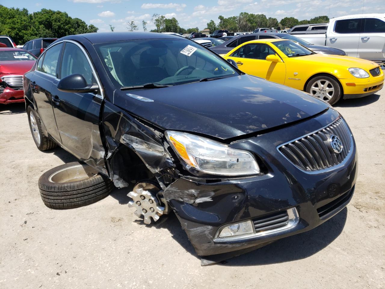 BUICK REGAL 2012 with VIN 2G4GR5ER1C9138760 - Photo from auction