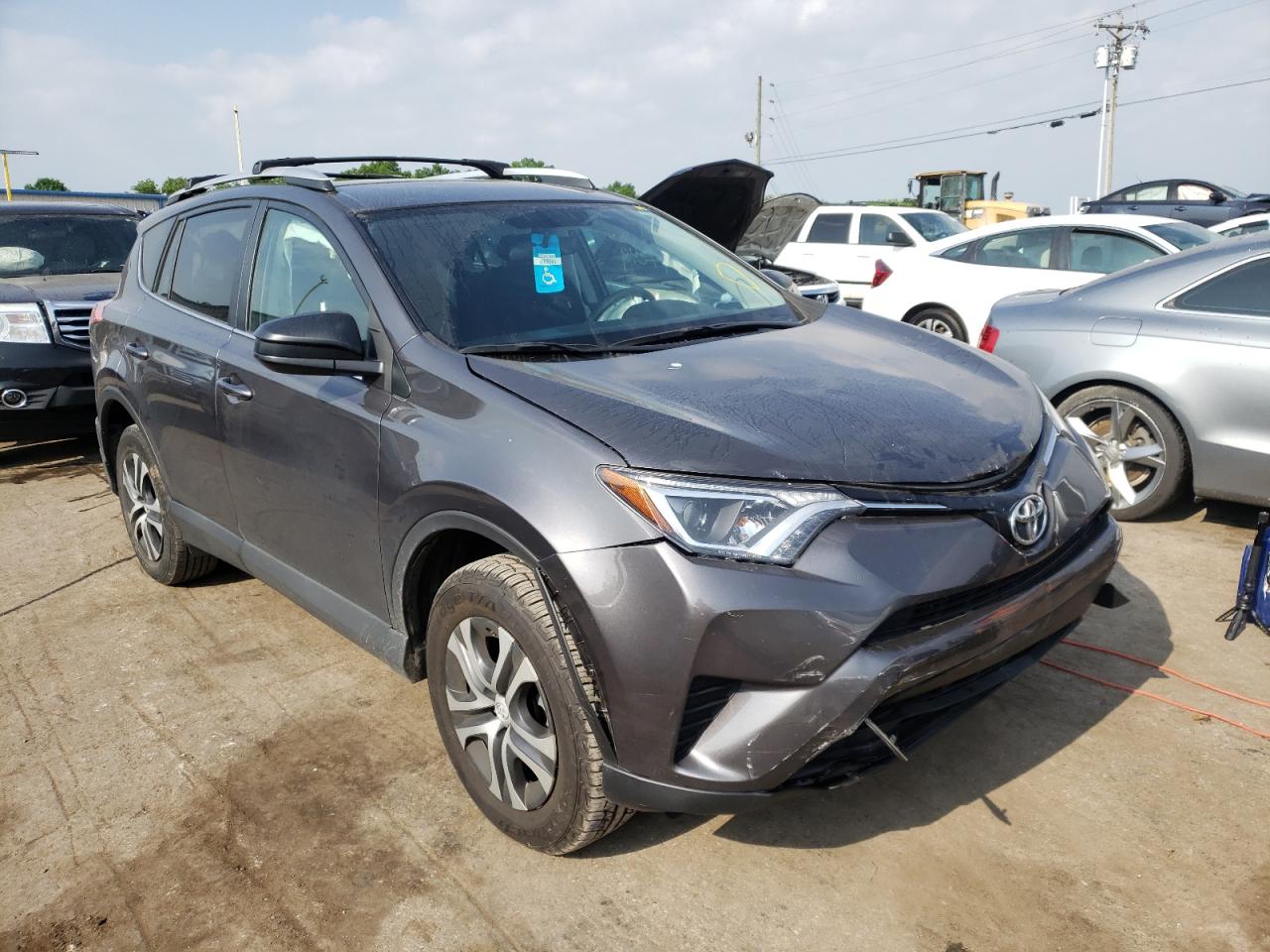 TOYOTA RAV4 LE 2016 with VIN 2T3BFREV7GW480396 - Photo from auction