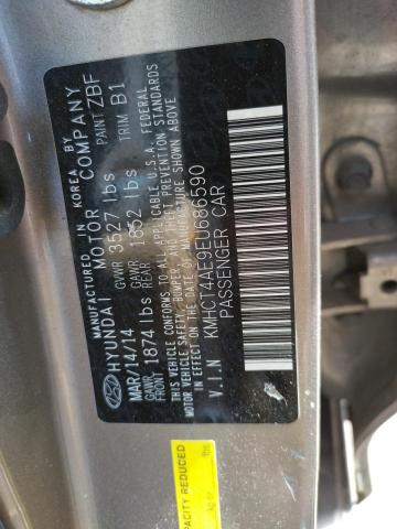 Photo 10 from auction – 2014 HYUNDAI ACCENT GLS with VIN KMHCT4AE9EU686590