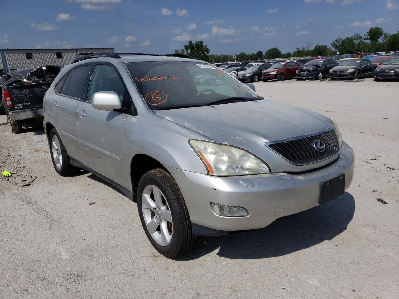 LEXUS RX 330 2006 with VIN 2T2GA31U86C044501 - Photo from auction