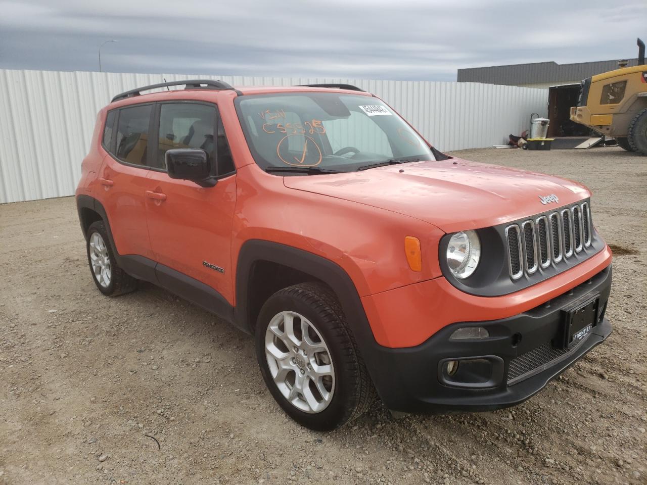 JEEP RENEGADE L 2016 with VIN ZACCJBBT2GPC55525 - Photo from auction