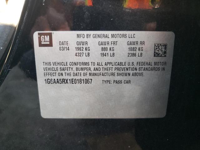 Photo 10 from auction – 2014 CADILLAC ATS with VIN 1G6AA5RX1E0181067