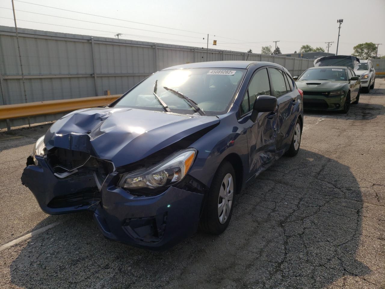 Photo 2 from auction – 2013 SUBARU IMPREZA with VIN JF1GPAA62DH207151