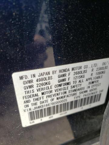 Photo 10 from auction – 2008 ACURA RL with VIN JH4KB16678C000025