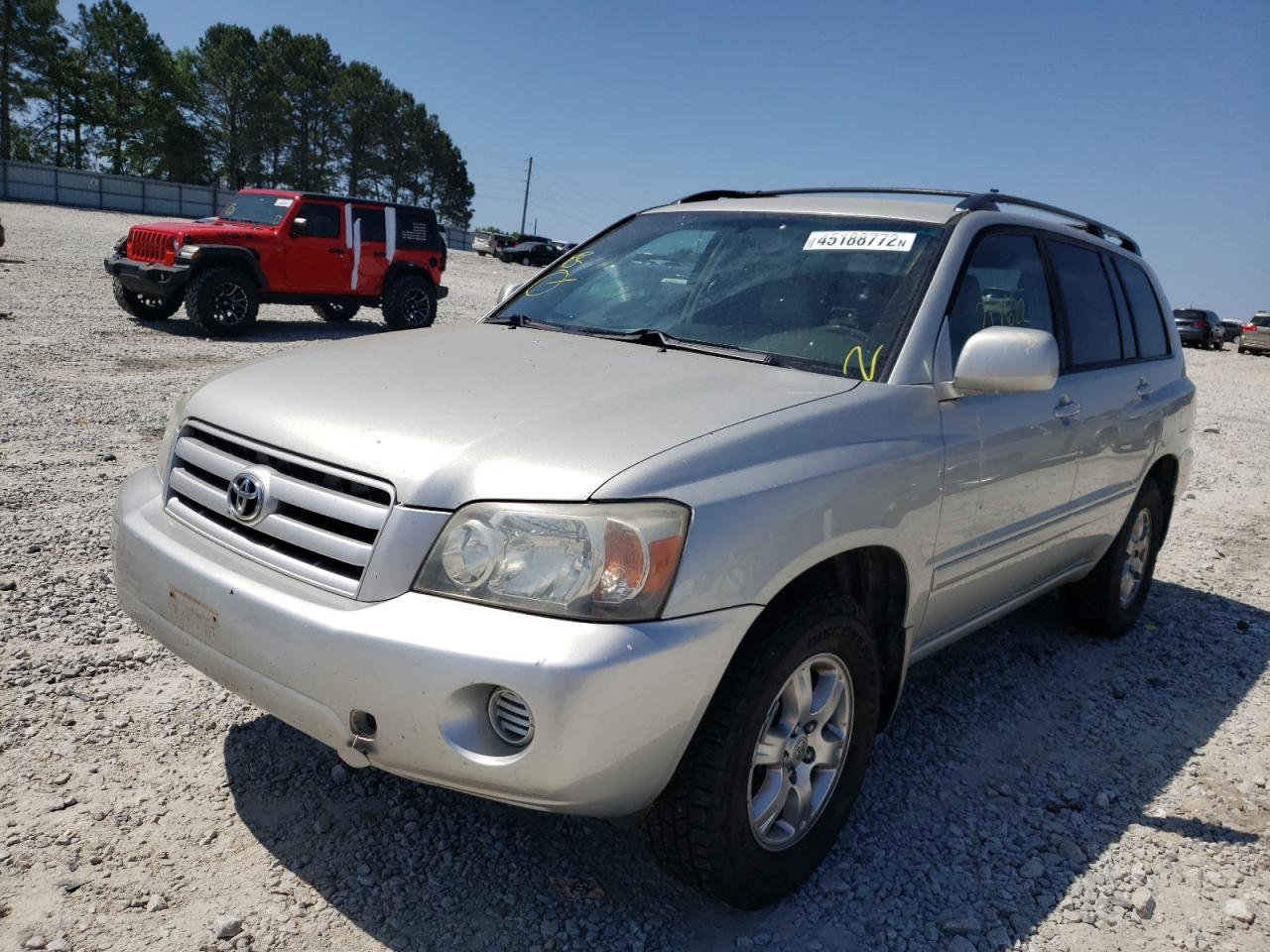 Photo 2 from auction – 2004 TOYOTA HIGHLANDER with VIN JTEEP21A340026937