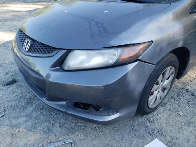 Photo 9 from auction – 2012 HONDA CIVIC LX with VIN 2HGFG3B51CH562930