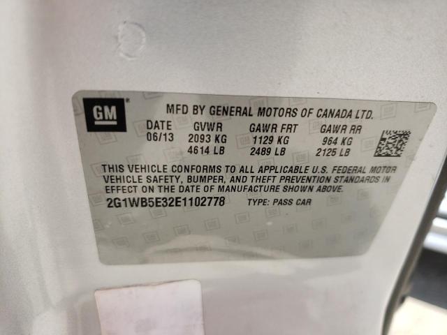 Photo 10 from auction – 2014 CHEVROLET IMPALA LIM with VIN 2G1WB5E32E1102778