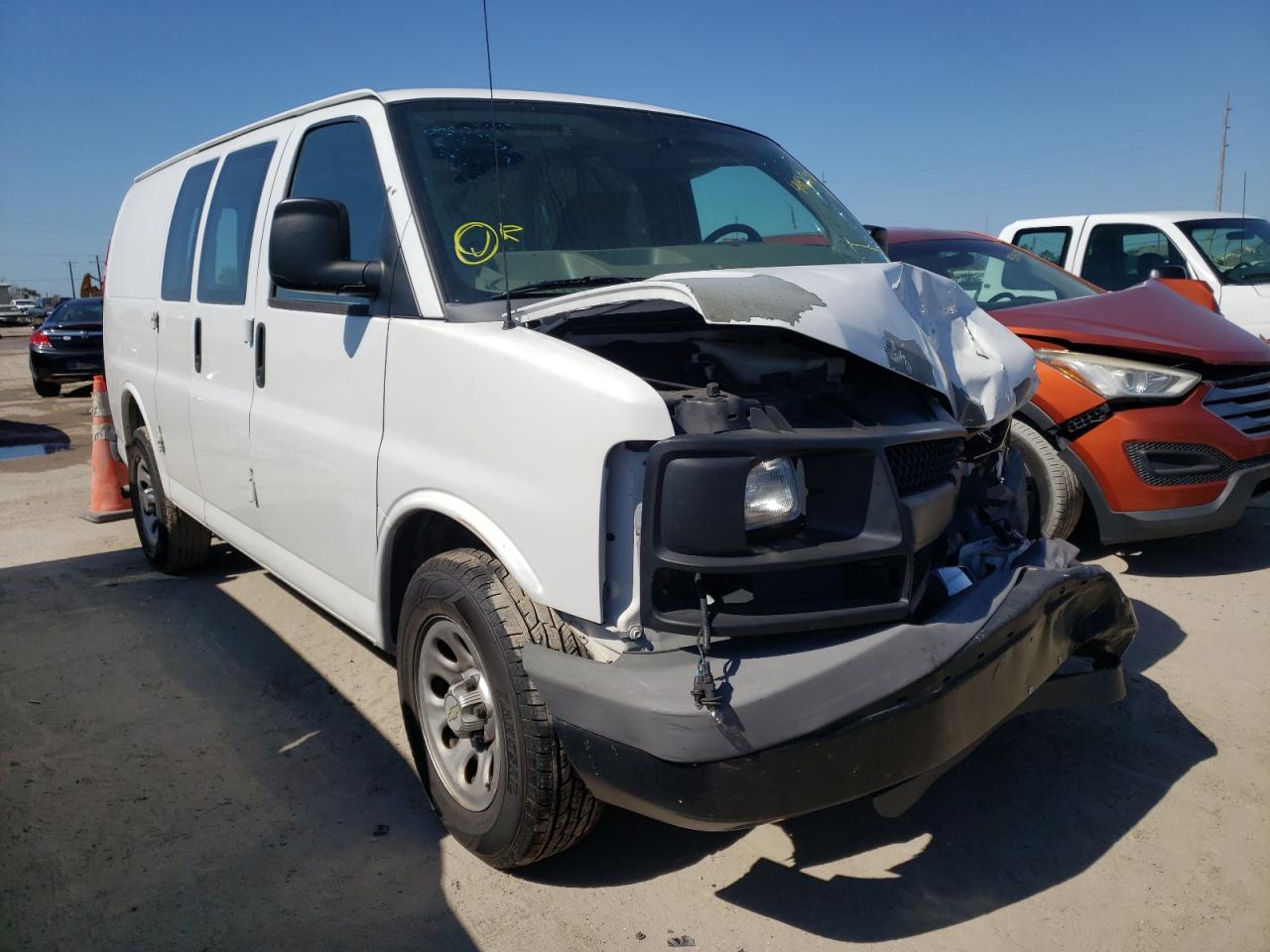 Photo 1 from auction – 2010 CHEVROLET EXPRESS G1 with VIN 1GCUGADX3A1163411