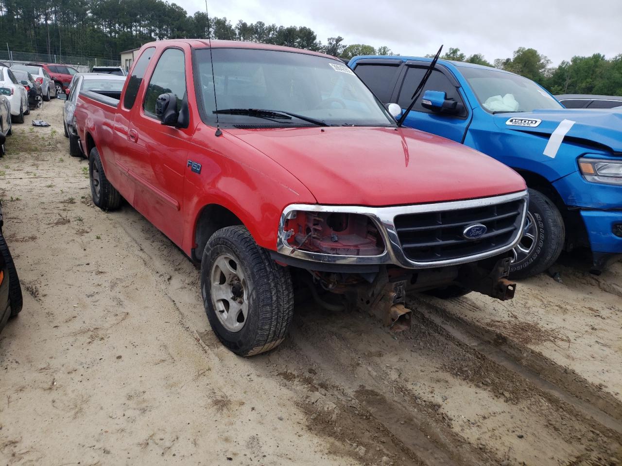 FORD F150 2002 with VIN 1FTRX172X2NA33917 - Photo from auction