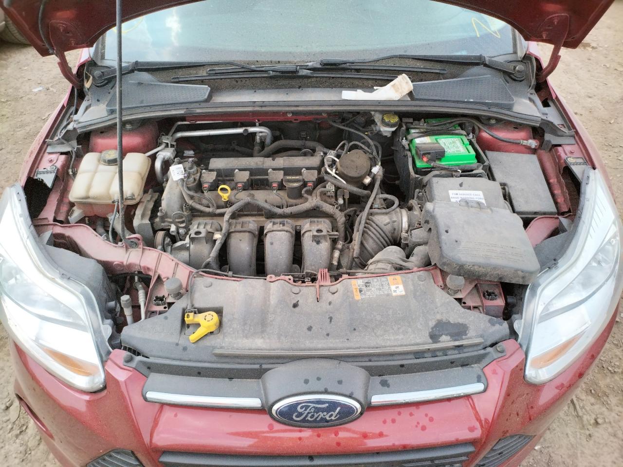 Photo 7 from auction – 2014 FORD FOCUS SE with VIN 1FADP3F20EL340350