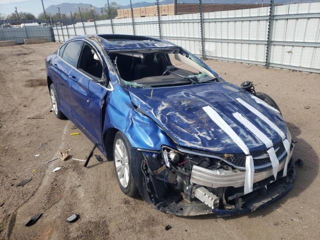CHRYSLER 200 LIMITE 2015 with VIN 1C3CCCAB2FN621875 - Photo from auction