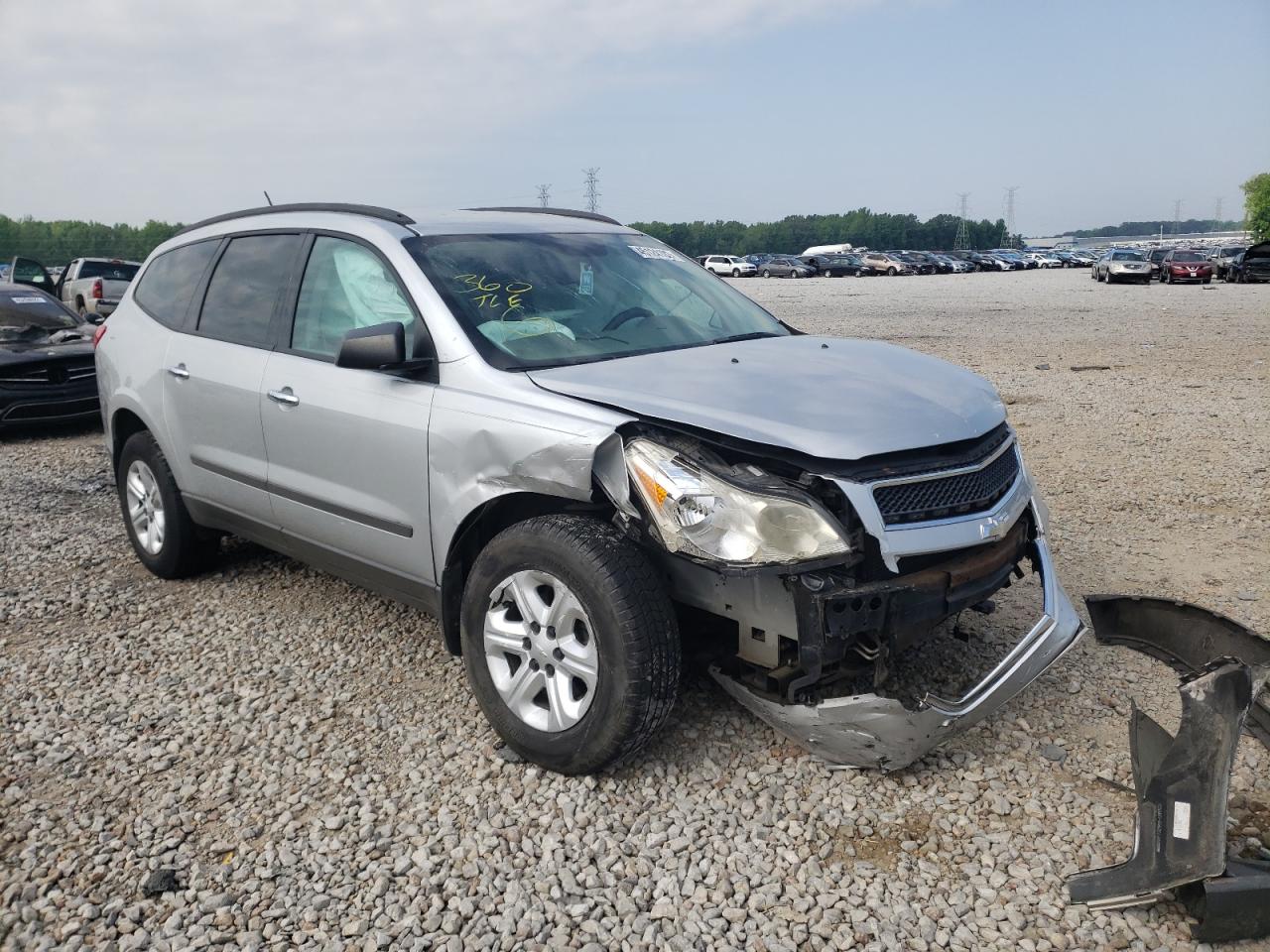 CHEVROLET TRAVERSE L 2011 with VIN 1GNKRFED0BJ126327 - Photo from auction