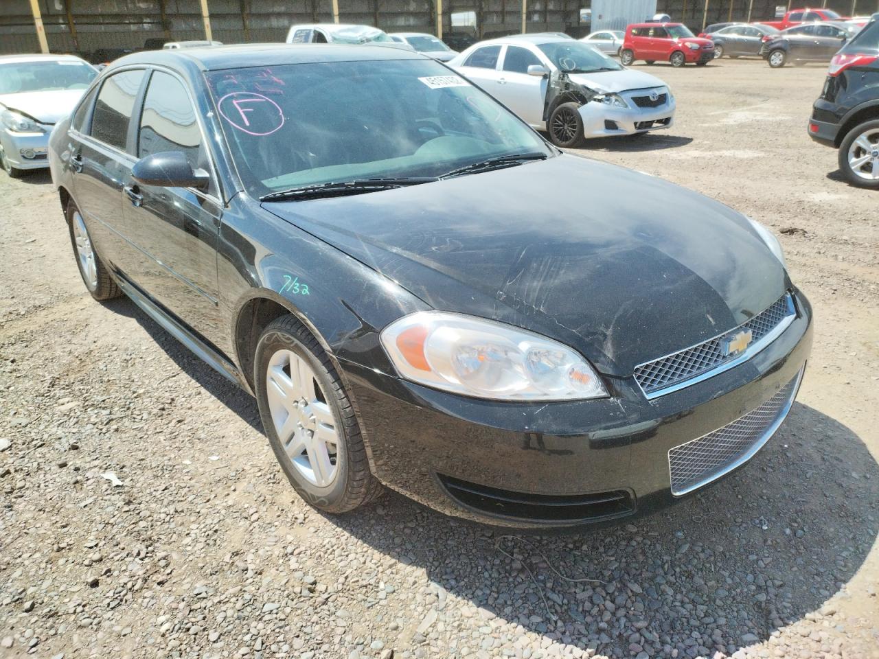 CHEVROLET IMPALA LT 2012 with VIN 2G1WG5E35C1313052 - Photo from auction
