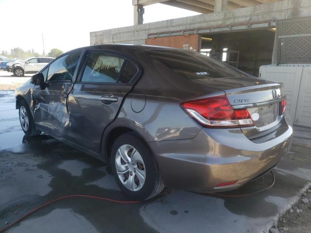 Photo 3 from auction – 2013 HONDA CIVIC LX with VIN 19XFB2F59DE044837