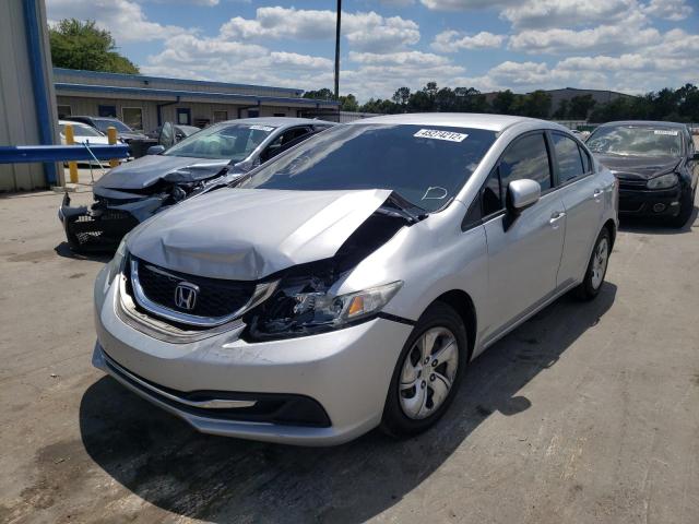 Photo 2 from auction – 2015 HONDA CIVIC LX with VIN 19XFB2F52FE118117
