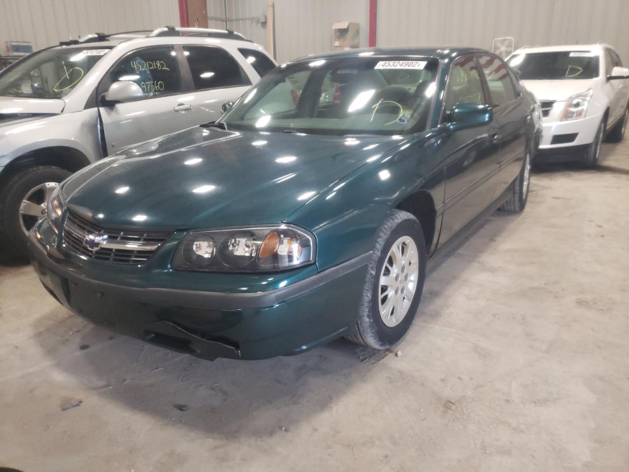 Photo 2 from auction – 2000 CHEVROLET IMPALA with VIN 2G1WF52E3Y9161158