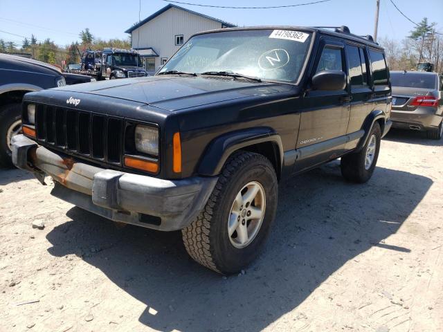 Photo 2 from auction – 2000 JEEP CHEROKEE S with VIN 1J4FF48SXYL268208