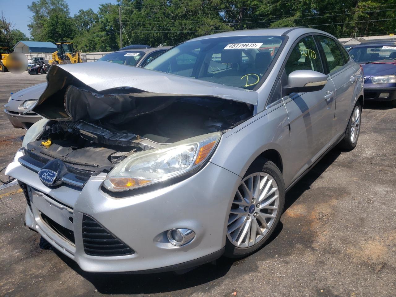 Photo 2 from auction – 2012 FORD FOCUS SEL with VIN 1FAHP3H24CL339018
