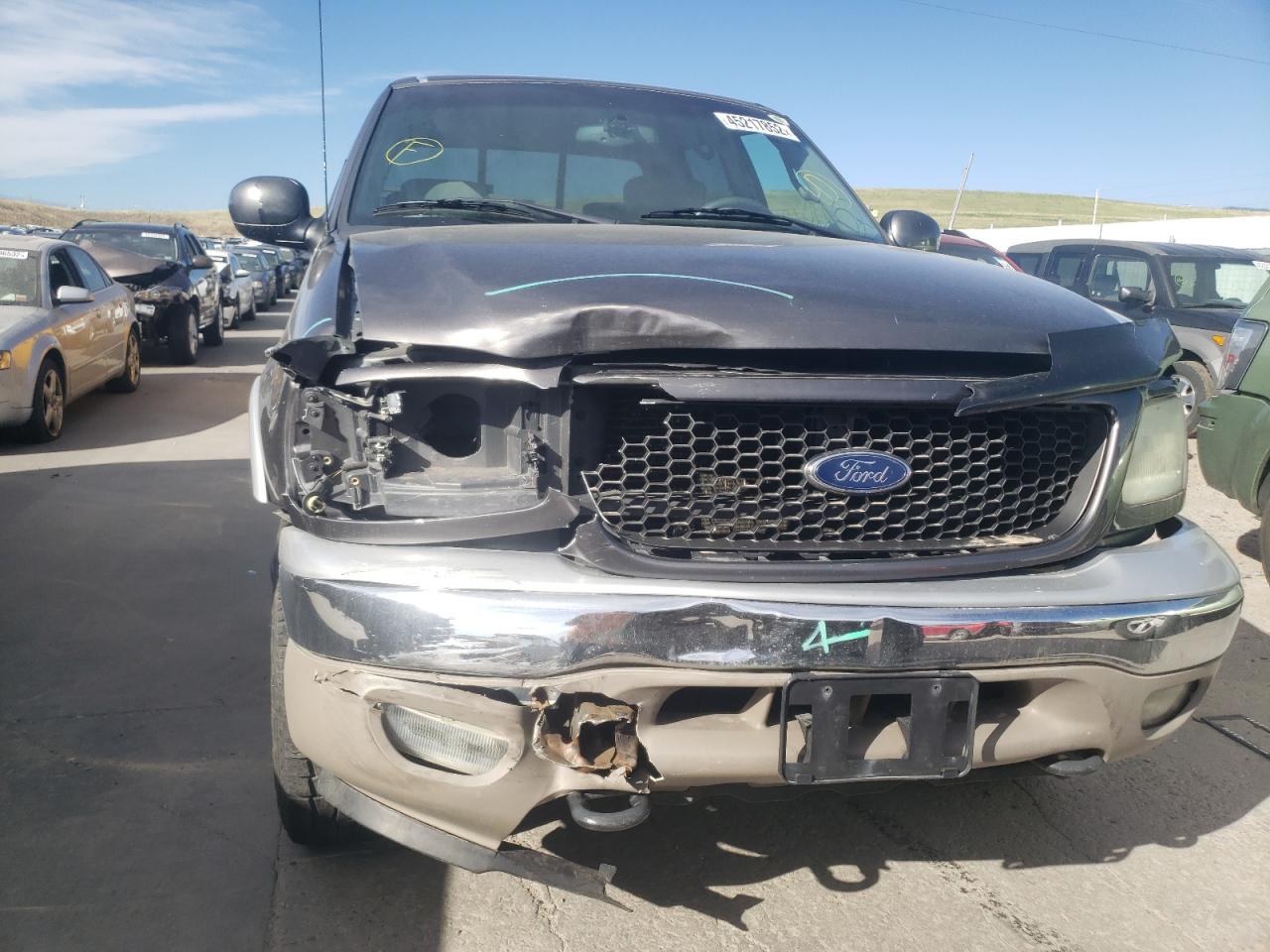 Photo 9 from auction – 2002 FORD F150 SUPER with VIN 1FTRW08L62KA28235