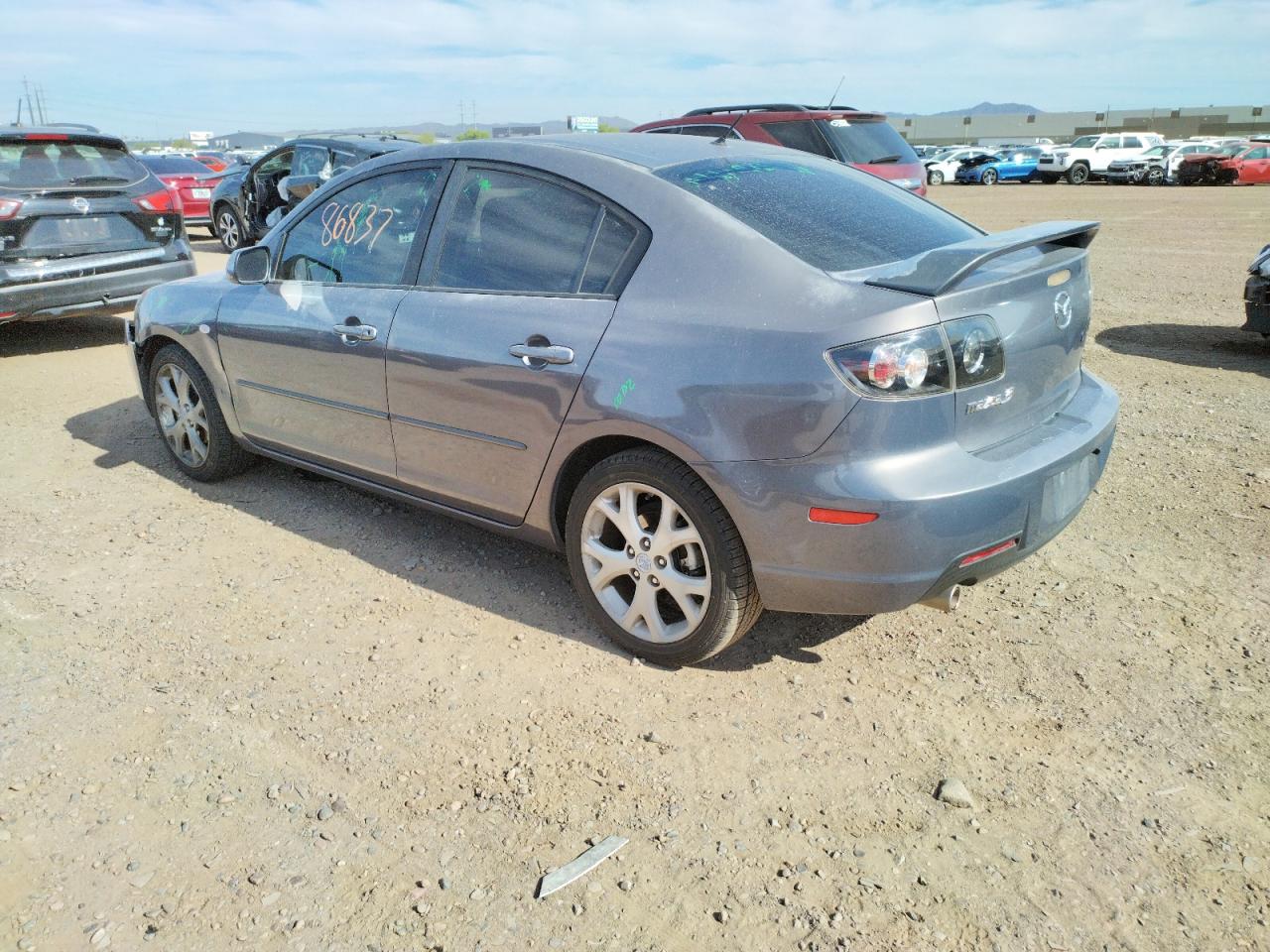 Photo 3 from auction – 2008 MAZDA 3 I with VIN JM1BK32F381116143